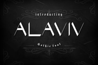 Alaviv: A Display Font Built for Editorial Design and Publishing