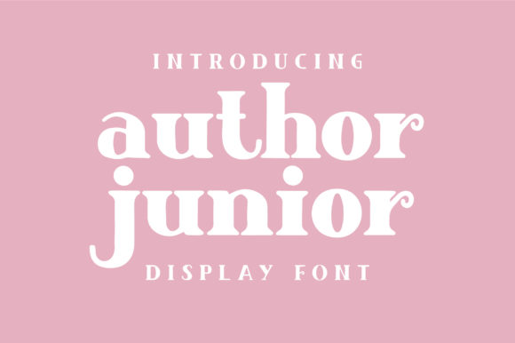 Author Junior: A Font for Business Brilliance