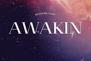 Awakin Font: Timeless Display Type