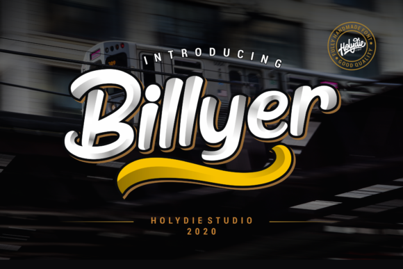 Billyer: A Bold Display Font for Impactful Design