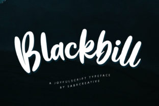 Blackbill: A Modern Display Font