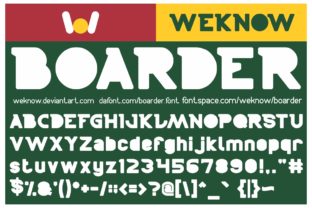Boarder: A Bold Display Typeface for Editorial Storytelling