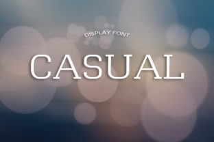 Casual: A Stylish Display Font