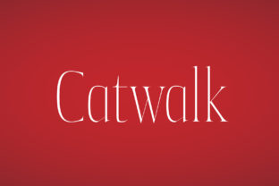 Catwalk: A Display Font That Owns the Room