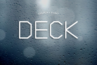 Deck: A Timeless Display Font