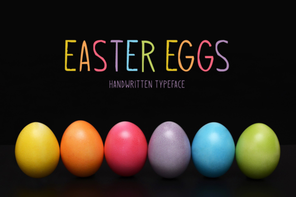 Easter Eggs Font for Creative Projects