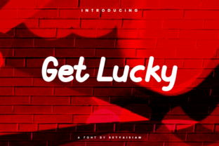 Get Lucky: A Bold Display Font