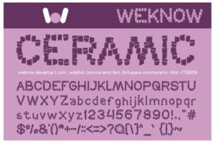 Make Your Brand Stand Out with Ceramic Display Font
