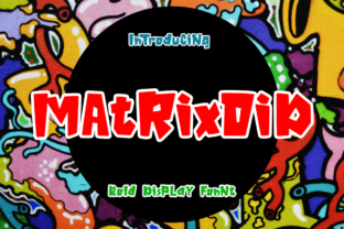 Matrixoid: Bold Display Font