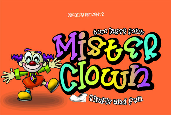 Mister Clown: A Display Font with Fresh Personality for Editorial Design