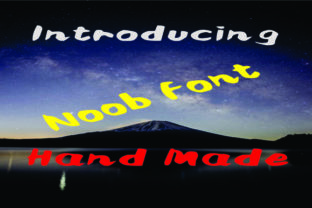 Noob Display Font: A Bold Choice for Web Designers