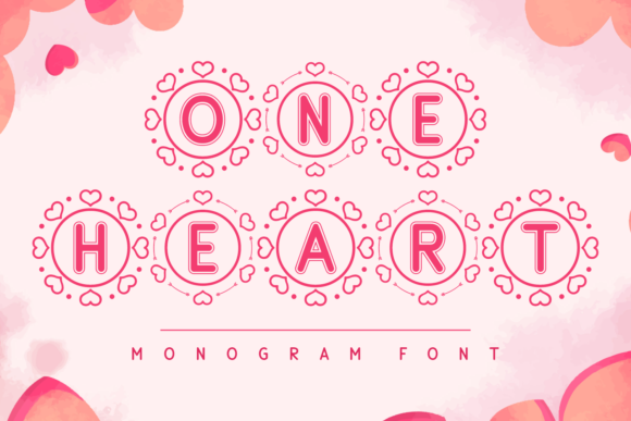 One Heart: A Font for Elegant Expression