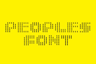 Peoples Font: A Bold Display Typeface