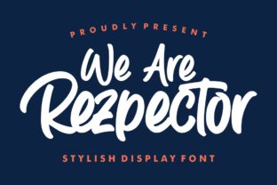 Rezpector: A Bold Display Font for Web Design