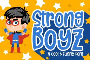 Strong Boyz Font for Bold Web Design