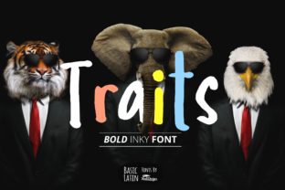 Traits Font Review: Honest Look at This Quirky Display Typeface