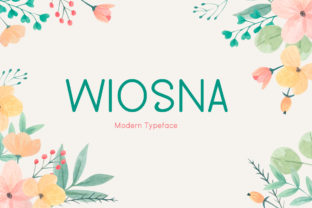 Wiosna Display Font Review for Web Design